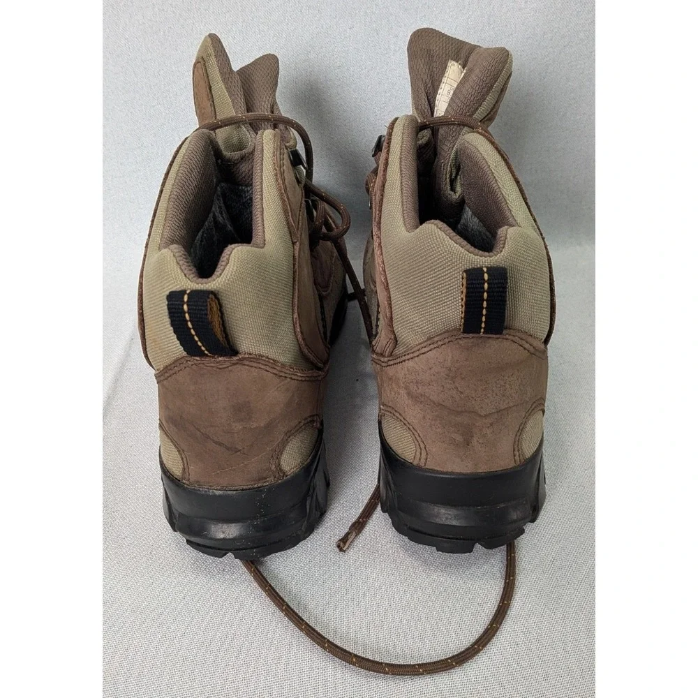 REI Monarch II GTX Hiking Boots Men 9.5 Brown Good Waterproof Vibram 552333